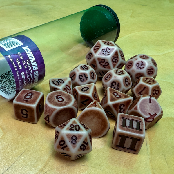 DCC - RPG - DICE SET WYRDLING SUNBLEACHED BONE
